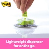 image:imagePostit Message Flags Sign and Date 1 in x 17 in One Dispenser with 200 Count Green Sticky Tabs Per Dispenser 200 Flags TotalBright Green