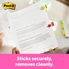 image:imagePostit Message Flags Sign and Date 1 in x 17 in One Dispenser with 200 Count Green Sticky Tabs Per Dispenser 200 Flags TotalYellow
