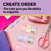 image:imagePostit Sticky Tabs 1 in x 15 in 3 Pads of Book Tabs in Assorted Cool Pastel Colors for Bookmarking Annotating Reading and Reminders Blue Purple and Green Colors 36 Total CountCool Pastels