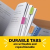 image:imagePostit Sticky Tabs 2 in x 15 in 2 Pads of Book Tabs for Bookmarking Annotating Reading and Reminders White 50 Total Count04 x 28