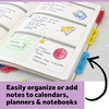 image:imagePostit Sticky Tabs 2 in x 15 in 2 Pads of Book Tabs for Bookmarking Annotating Reading and Reminders White 50 Total Count04 x 28 Pack of 2