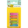 image:imagePostit Arrow Flags 047 in x 17 in One Dispenser with 100 Count Assorted Bright Colors Sticky Tabs Per Dispenser Removable Page Markers for Planners Journals and Calendars 100 Flags Total047 x 28  100 Count Pack of 1