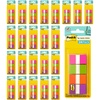 image:imagePostit Flags 80OntheGo Dispenser 2 DispensersPack 1 in Wide Assorted Bright Colors 680PGOP224 Pack
