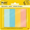 image:imagePostit Page Markers 0875 in x 2875 in Ideal for Temporary Marking and Noting in Books Assorted Colors 4 Pads 50 Sheets Per Pad 200 Page Markers Total