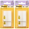 image:imagePostit Sticky Tabs 2 in x 15 in 2 Pads of Book Tabs for Bookmarking Annotating Reading and Reminders White 50 Total Count04 x 28 Pack of 2