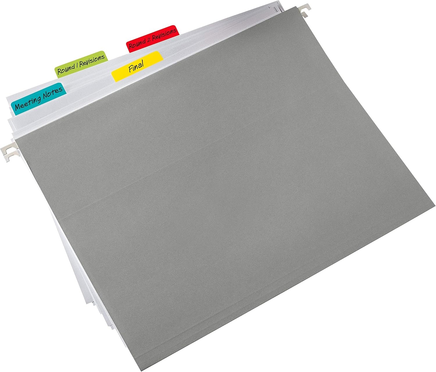 image:imagePostit Sticky Tabs 2 in x 15 in 4 Pads of Book Tabs in Assorted Primary Colors for Bookmarking Annotating Reading and Reminders Red Green Blue and Yellow 24 Total Count