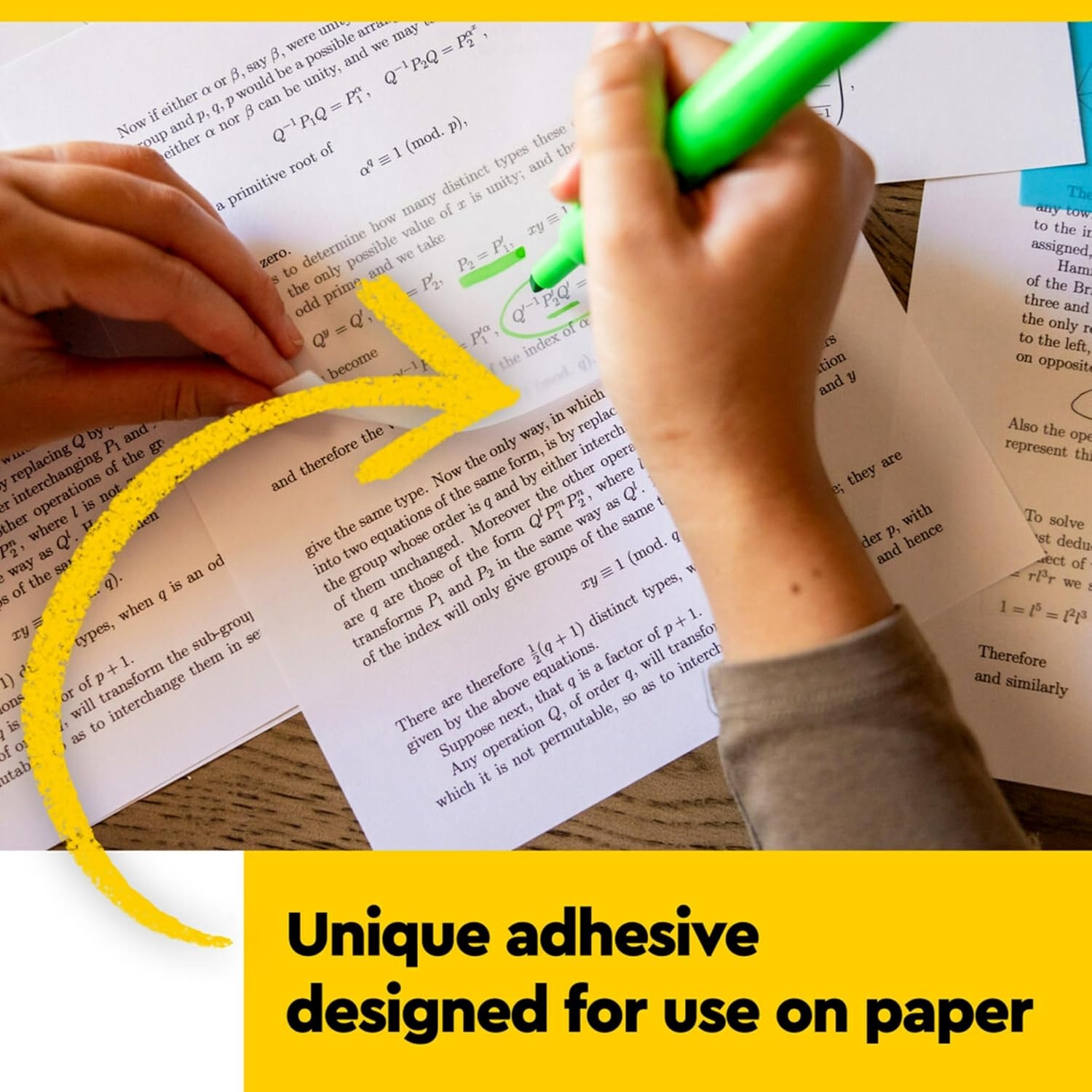 image:imagePostit Transparent Notes 28 in x 28 in Clear Sticky Notes Back to School Supplies Office Products Great for Studying 12 PadsColored Transparent