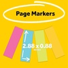 image:image3M 6714AU PostIt Page Markers Assorted Brights 50 StripsPad 4 PadsPack 1 Pack1 Pack