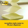 image:imagePostit Dispenser Popup Notes 3x3 in 24 Pads Canary Yellow Clean Removal Recyclable