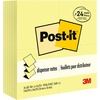 image:imagePostit Dispenser Popup Notes 3x3 in 24 Pads Canary Yellow Clean Removal Recyclable