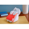 image:imagePostit Dispenser Sticky Note Holder White Cat Design Includes 45 PopUp Sheets of 3 in x 3 in Pink Sticky Notes Holder for Desk Classroom or Office SuppliesCat Dispenser