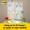 image:imagePostit Doodle Pad Portable Art Easel SelfStick Tabletop Easel Pad 20 in x 23 in 20 SheetsPad 2 PadsPack 563RDP