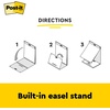 image:imagePostit Doodle Pad Portable Art Easel SelfStick Tabletop Easel Pad 20 in x 23 in 20 SheetsPad 2 PadsPack 563RDP