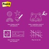 image:imagePostit Doodle Pad Portable Art Easel SelfStick Tabletop Easel Pad 20 in x 23 in 20 SheetsPad 2 PadsPack 563RDP