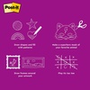 image:imagePostit Doodle Pad Portable Art Easel SelfStick Tabletop Easel Pad 20 in x 23 in 20 SheetsPad 2 PadsPack 563RDP