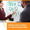 image:imagePostit Dry Erase Accessory Tray 1 Accessory Tray 4 Strips6 x 675 x 006 Pack of 12