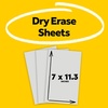 image:imagePostit Dry Erase Sheets 7 in x 113 in 30 Sheets Sticks Securely and Removes Cleanly DEFSHEETS30PK3 Sheets