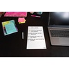 image:imagePostit Dry Erase Sheets 7 in x 113 in 30 Sheets Sticks Securely and Removes Cleanly DEFSHEETS30PK30 Sheets
