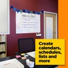 image:imagePostit Dry Erase Whiteboard Film Surface for Walls Doors Tables Chalkboards Whiteboards and More Removable StainProof Easy Installation 4 x 3 ft Roll DEF4x34W x 106H