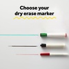 image:imagePostit Dry Erase Whiteboard Film Surface for Walls Doors Tables Chalkboards Whiteboards and More Removable StainProof Easy Installation 4 x 3 ft Roll DEF4x350 ft x 4 ft