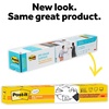 image:imagePostit Dry Erase Whiteboard Film Surface for Walls Doors Tables Chalkboards Whiteboards and More Removable StainProof Easy Installation 4 x 3 ft Roll DEF4x350 ft x 4 ft
