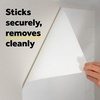 image:imagePostit Dry Erase Whiteboard Film Surface for Walls Doors Tables Chalkboards Whiteboards and More Removable StainProof Easy Installation 4 x 3 ft Roll DEF4x38 ft x 4 ft