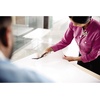 image:imagePostit Dry Erase Whiteboard Film Surface for Walls Doors Tables Chalkboards Whiteboards and More Removable StainProof Easy Installation 4 x 3 ft Roll DEF4x38 ft x 4 ft