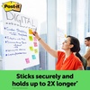 image:imagePostit Easel Pad made with Recycled Paper 25 in x 30 in White 30 SheetsPad 6 PadsPack Great for Virtual Teachers and Students 559RPVAD6