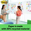 image:imagePostit Easel Pad made with Recycled Paper 25 in x 30 in White 30 SheetsPad 6 PadsPack Great for Virtual Teachers and Students 559RPVAD6