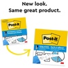 image:imagePostit Easy Erase Whiteboard Sheets 2 Pack 91 x 91 in Instant Whiteboard Use Dry Erase and Permanent Markers EESH2PKRET1 Pack