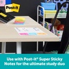 image:imagePostit Easy Erase Whiteboard Sheets 2 Pack 91 x 91 in Instant Whiteboard Use Dry Erase and Permanent Markers EESH2PKRET12 Pack