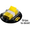 image:imagePostit Flags 1 in x 17 in One Dispenser with 200 Count Yellow Sticky Tabs Per Dispenser Removable Page Markers for Planners Journals and Calendars 200 Flags TotalYellow