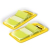 image:imagePostit Flags 50Dispenser 2 DispensersPack 1 in Wide Green 680GN2Bright Green