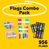 image:imagePostit Flags and Tabs Value Pack Ultimate Business and Study Pack 956 Various Flags for Organization 683AVPSIOC