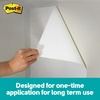 image:imagePostit Flex Write Surface 3 x 2 ft The Permanent Marker Whiteboard Surface3 ft x 4 ft