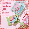 image:imagePostit Jingle Sticky Notes Christmas Gift Set Assorted Sizes 5 Holiday Themed Cute Sticky Note PadsJingle Sticky Notes  Label Sheets