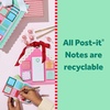 image:imagePostit Jingle Sticky Notes Christmas Gift Set Assorted Sizes 5 Holiday Themed Cute Sticky Note PadsJingle Sticky Notes Gift Set