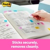 image:imagePostit Message Sign Here Flags 30Dispenser 4 DispensersPack 47 in Wide Assorted Colors 684SH02 x 28 Pack of 2