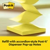 image:imagePostit Note Dispenser Sticky Note Holder Black Owl Design Includes 45 Sheets of 3 in x 3 in Citron Yellow PopUp Notes Classroom or Office SuppliesOwl Dispenser