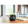 image:imagePostit Note Dispenser Sticky Note Holder Black Owl Design Includes 45 Sheets of 3 in x 3 in Citron Yellow PopUp Notes Classroom or Office SuppliesOwl Dispenser