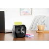 image:imagePostit Note Dispenser Sticky Note Holder Black Owl Design Includes 45 Sheets of 3 in x 3 in Citron Yellow PopUp Notes Classroom or Office SuppliesOwl Dispenser