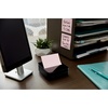 image:imagePostit Note Dispenser Sticky Note Holder Black Wave Design Includes 3 Pads of 90 Sheets of 3 in x 3 in PopUp Notes Classroom or Office Supplies36 x 25
