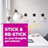 image:imagePostit Note Dispenser Sticky Note Holder Black Wave Design Includes 3 Pads of 90 Sheets of 3 in x 3 in PopUp Notes Classroom or Office Supplies36 x 25