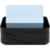 image:imagePostit Note Dispenser Sticky Note Holder Black Wave Design Includes 3 Pads of 90 Sheets of 3 in x 3 in PopUp Notes Classroom or Office Supplies36 x 25