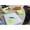 image:imagePostit Note and Flag Dispenser Sticky Note Holder Black Base with Clear Top Includes 1 Sticky Note Pad and 2 Pads of Flags Classroom or Office Supplies162 x 106 Pack of 6