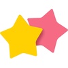 image:imagePostit Notes Apple Shape Assorted Colors 26x26 in 2 Pads 75 SheetsPad 7350APL08 x 39 Pack of 2