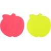 image:imagePostit Notes Apple Shape Assorted Colors 26x26 in 2 Pads 75 SheetsPad 7350APL08 x 46