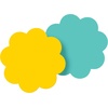image:imagePostit Notes Apple Shape Assorted Colors 26x26 in 2 Pads 75 SheetsPad 7350APL08 x 47