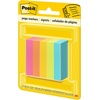 image:imagePostit Page Markers Assorted Colors 12 in x 2 in 100 SheetsPad 5 PadsPack 6705AN12 in x 2 in