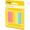 image:imagePostit Page Markers Assorted Colors 12 in x 2 in 50 SheetsPad 5 PadsPack 6705AF05 x 175 in